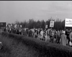 ANTI NUCLEAR PROTESTS News Clip