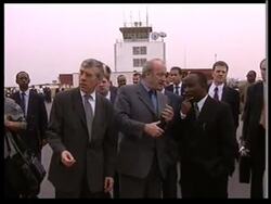 Britain and France try to speed up peace process News Clip