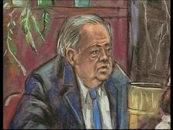 Jury selection begins in trail of elderly oilman charged in oil for food scandal News Clip