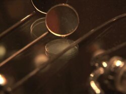 alte medizinische instrumente Stock Footage