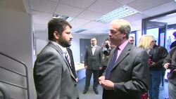 Nigel Farage on tour of a Hartlepool business News Clip
