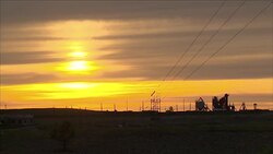 Sunset Over The Kazakh Steppe News Clip