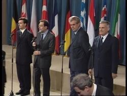 WORLDWIDE: NATO EXPANSION INTO EASTERN EUROPE (V) News Clip
