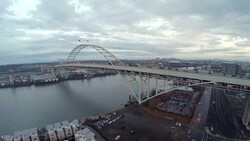Aerial Portland NW Stock Footage