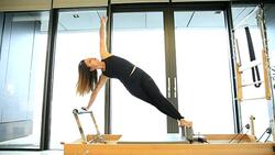 Pilates Class 01/02 Stock Footage