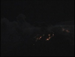 Villagers keep close eye on  erupting volcano News Clip