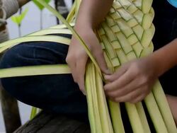 Thai traditional craft Stock Footage