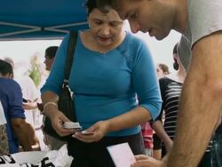 World Cup Sticker Albums Spark Fever For The Games Before Tournament Begins Stock Footage