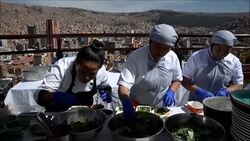 VOICED : Desde altura de La Paz Bolivia se ofrece como destino gourmet News Clip