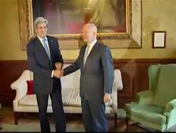 John Kerry & William Hague Meet Ahead of the G8 Foreign Heads News Clip