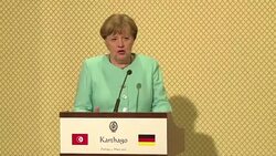 CLEAN : Germany right to criticise Turkey over press freedom (Merkel) News Clip