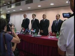 President of Spanair and SAS news conference, following disaster Instructional Video