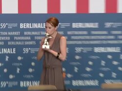 59th Berlin Film Festival: Awards Press Conference Stock Footage