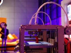 Science Museum Explores The Future Of 3D printing Stock Footage