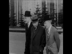 UPITN 8 5 73 DR HENRY KISSINGER ARRIVES FOR TALKS News Clip