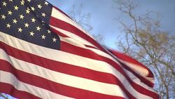 Flag Of The United States Outside The US Supreme Court News Clip