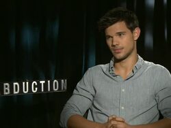 INTERVIEW: Taylor Lautner on the comparisons to actors like Tom Cruise, Matt Damon and Mark Walberg. (Footage by WireImage Video/Getty Images Entertainment Video) Stock Footage
