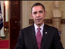 President Barack Obama on Saturday challenged opponents of tougher financial regulations, saying the U.S. is doomed to repeat the economic crisis without new rules and that taxpayers would again be stuck with the bill. News Clip