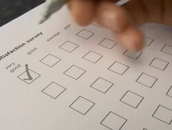 customer survey Stock Footage