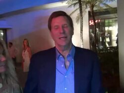 Super Dave Osborne on the TV show Jackass as he Stock Footage