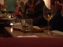 Night Shots of a Bustling Bar News Clip