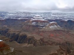 Time lapse over looking the Grand Canyon Stock Footage