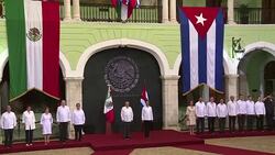 VOICED : Castro visita Mexico tras anos de distanciamiento News Clip