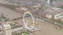 Aerial shots of Westminster... News Clip