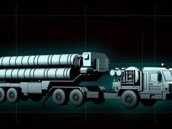 S-400 Triumph animation Stock Footage