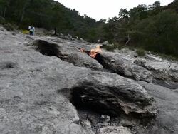 Yanartas-Chimera Stock Footage