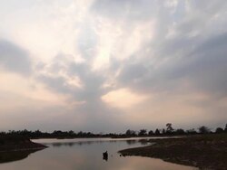 Sunset Timelapse Stock Footage