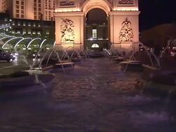 Arc De Triomphe replica in Las Vegas News Clip