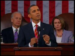 US president''s State of the Union address, domestic policy sots News Clip