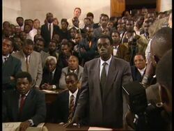 KENYA: REACTION TO SENTENCE GIVEN TO KOIGI WA WAMWERE News Clip