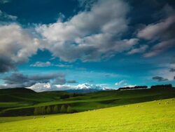 TIME LAPSE: Rolling Green Hills Stock Footage