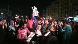 CLEAN : Egyptians react to Sisis run for president News Clip