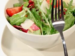 Italian mixed salad Stock Footage
