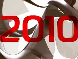 New 2010 year red background, HD Stock Footage