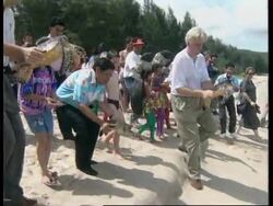 THAILAND: BABY TURTLES ARE RELEASED INTO THE SEA Instructional Video