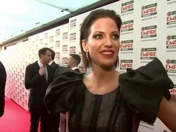 INTERVIEW Sarah Harding on the Empire Awards, her acting career at the Jameson Empire Awards at London England. (Footage by WireImage Video/GettyImages) Stock Footage