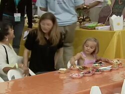 'A Time For Heroes' Celebrity Picnic and Carnival to Benefit the Elizabeth Glaser Pediatric AIDS Foundation Stock Footage