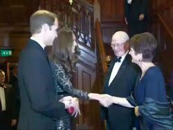 William & Catherine Attend University Fundraiser News Clip