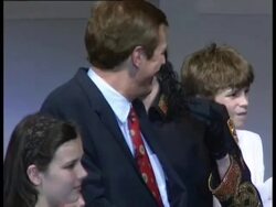 Michael Jackson Foundation launch Stock Footage