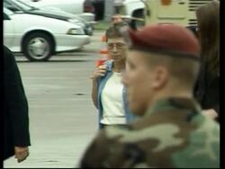 Reservist Lynndie England arrives for hearing News Clip
