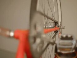 orange Fixed gear Stock Footage