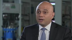 Sajid Javid interview on GDP figures and Brexit News Clip