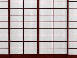 Paper doors opening 3D Stock Footage