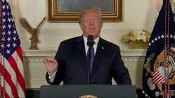 Trump Addresses Nation on Strike Against Syria News Clip