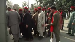 CLEAN : Pakistan lays moral compass Asma Jahangir to rest News Clip