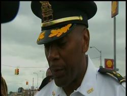 Detroit police say at least five teenagers were shot at a bus stop by gunmen who emerged from a green minivan Tuesday afternoon. The shooting happened about a block away from a school after summer school classes got out News Clip